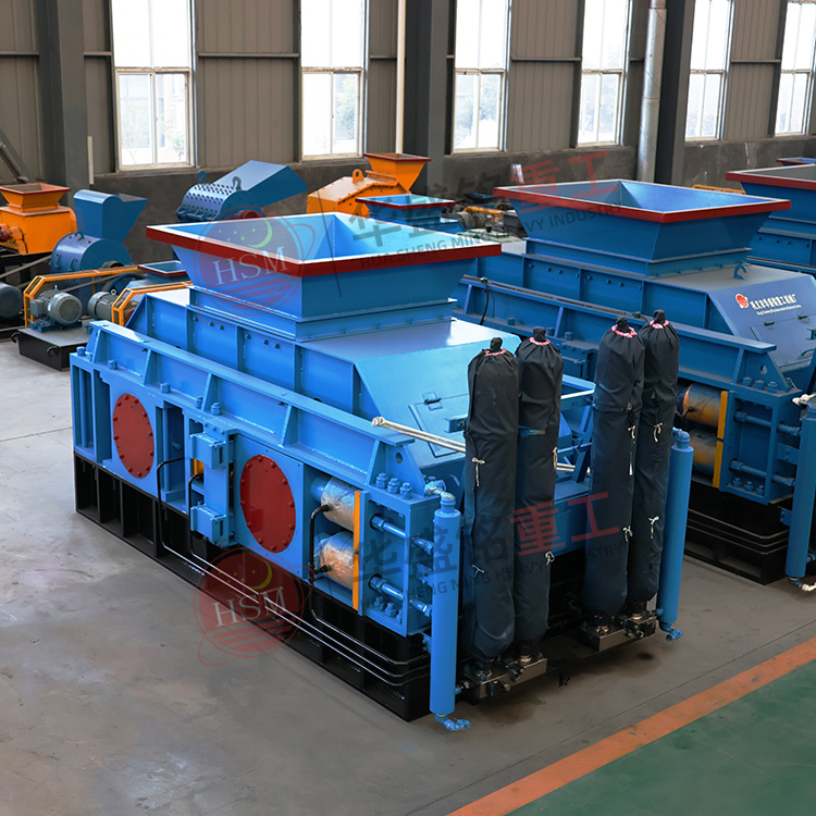 矿渣用600x400小型对辊破碎设备怎么样？